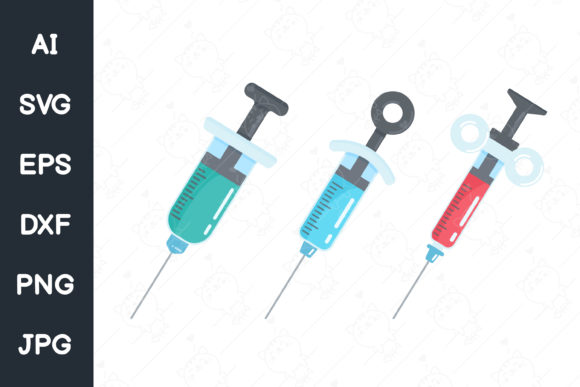 Cartoon Nurse Vaccine Graphics & Illustrations