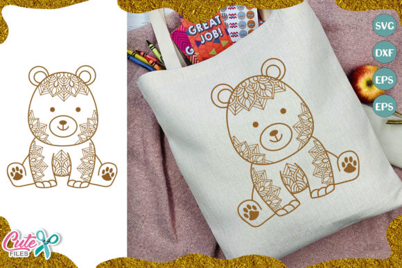 Little Bear Mandala: Crafts & Graphics