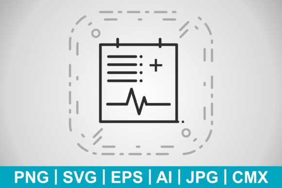 Medical Chart Icons for Professional Graphics