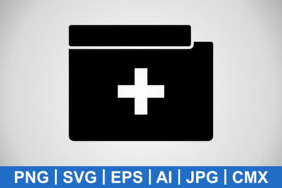 Medical Folder Icons: Graphics for Branding