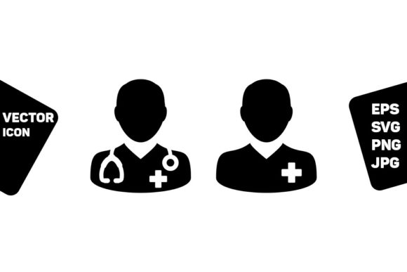 Medical Health Care Icon Vector: Graphics & Icons