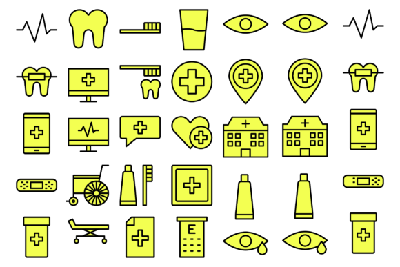 Medical Healthcare Graphics and Icons Review