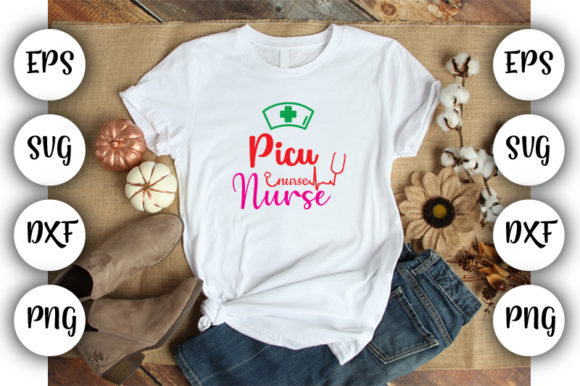 Picu Nurse Graphics for T-Shirt Designs