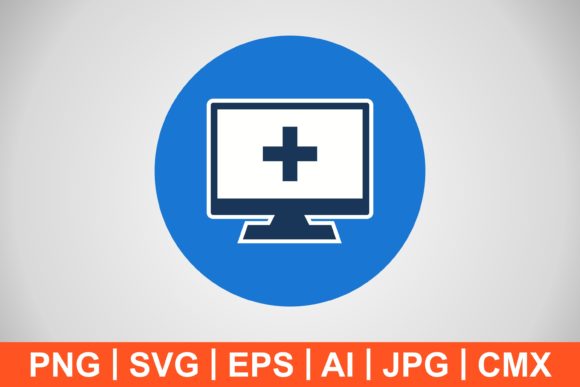 Vector Onglyph Medical Help Icon: Graphics & Icons